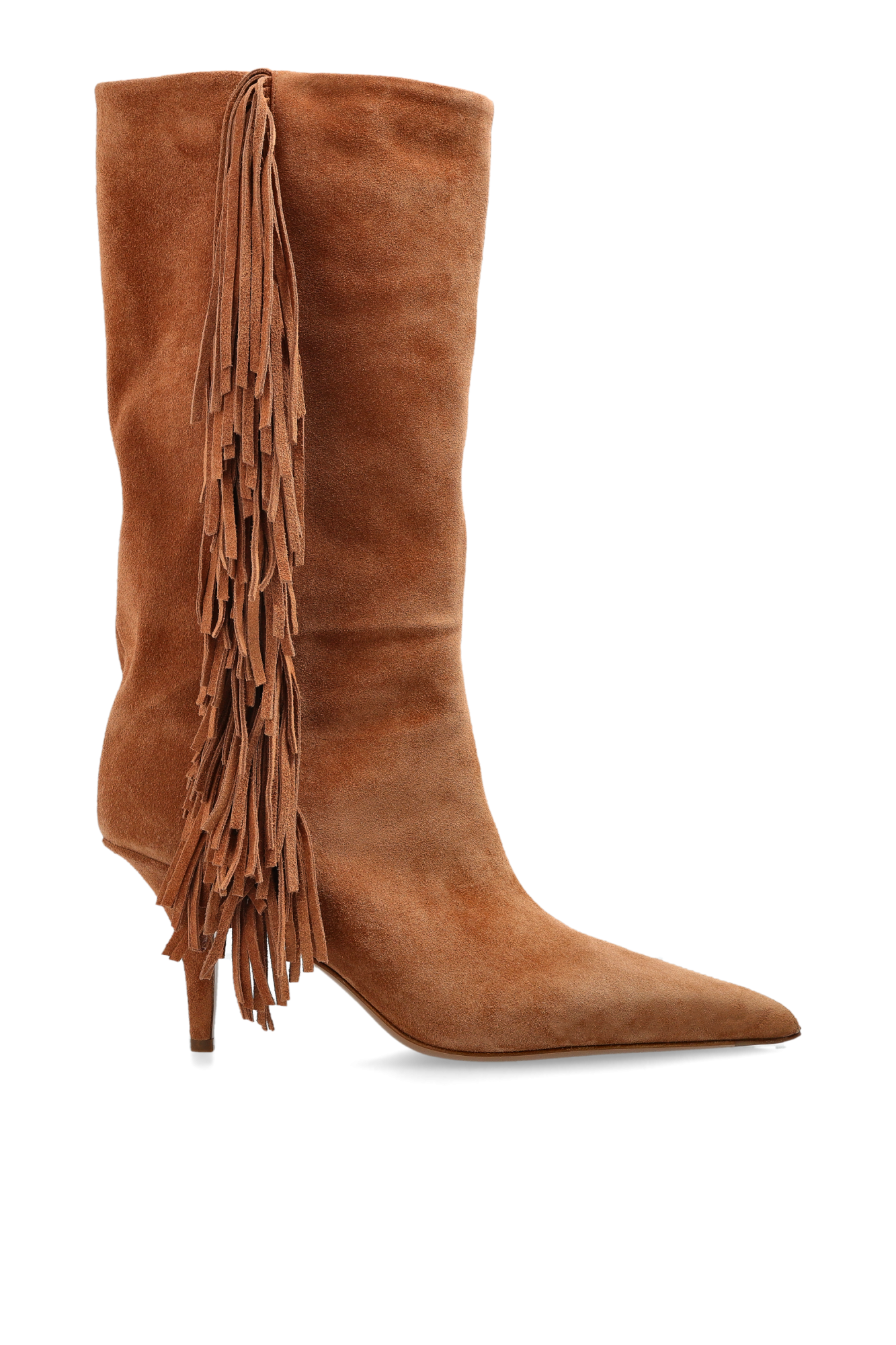 ロングブーツ PARIS TEXAS Slate Suede Esther Boots Paris Texas 75mm Esther Boots | Neutrals | FARFETCH